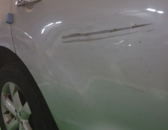 Dream about scraping car